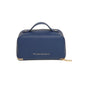 The London Train Case Co. - Navy and Stone Mini Train Case