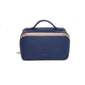 The London Train Case Co. - Navy and Stone Mini Train Case