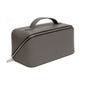 Vegan Leather London Train case - Slate and Black