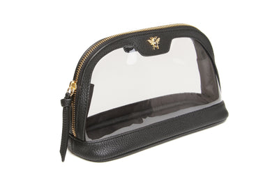 Black - Clear Beauty Case / Make up Bag M