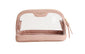 Pink - Clear Beauty Case / Make up Bag M