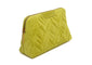 Lime - Velvet Make up Bag