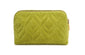 Lime - Velvet Make up Bag