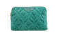 Teal - Velvet Make up Bag