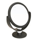 Black - Soft Touch Vanity Mirror 7x Mag