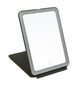 Black - LED Light Up Soft Touch Travel Mirror (3 Light Settings)