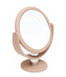 Pink - Soft Touch Vanity Mirror 7x Mag