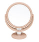 Pink - Soft Touch Vanity Mirror 7x Mag