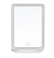 White- LED Light Up Soft Touch Travel Mirror (3 Light Settings)