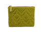 Lime Velvet pouch