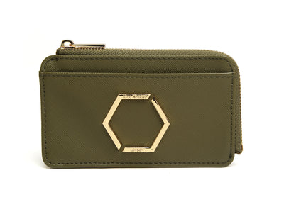 Olive - Honeycomb Bath Coin & Card Purse