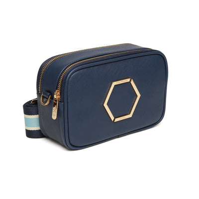 Navy - Pimlico Honeycomb Cross Body Bag