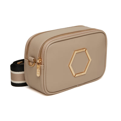 Stone - Pimlico Honeycomb Cross Body Bag