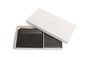 Black - verona Coin purse & vienna compact mirror gift set