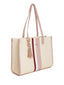 Pink Amalfi Stripe Tote Bag