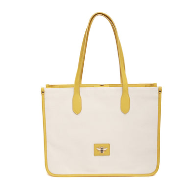 Mustard Kingston Canvas Tote bag